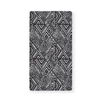Black And White African Tribal Print Baby Crib Sheet
