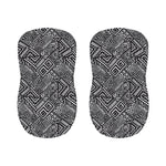 Black And White African Tribal Print Bar Stool Covers