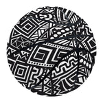 Black And White African Tribal Print Basketball