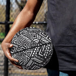 Black And White African Tribal Print Basketball