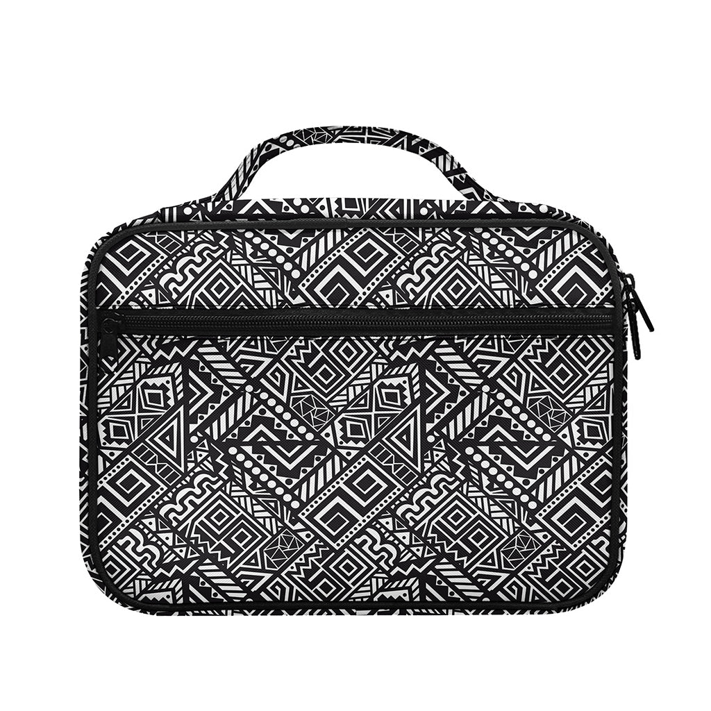 Black And White African Tribal Print Briefcase Bible Bag