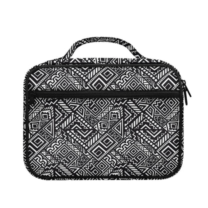 Black And White African Tribal Print Briefcase Bible Bag