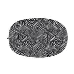 Black And White African Tribal Print Car Side Mirror Covers
