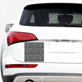 Black And White African Tribal Print Car Sticker