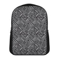 Black And White African Tribal Print Casual Backpack