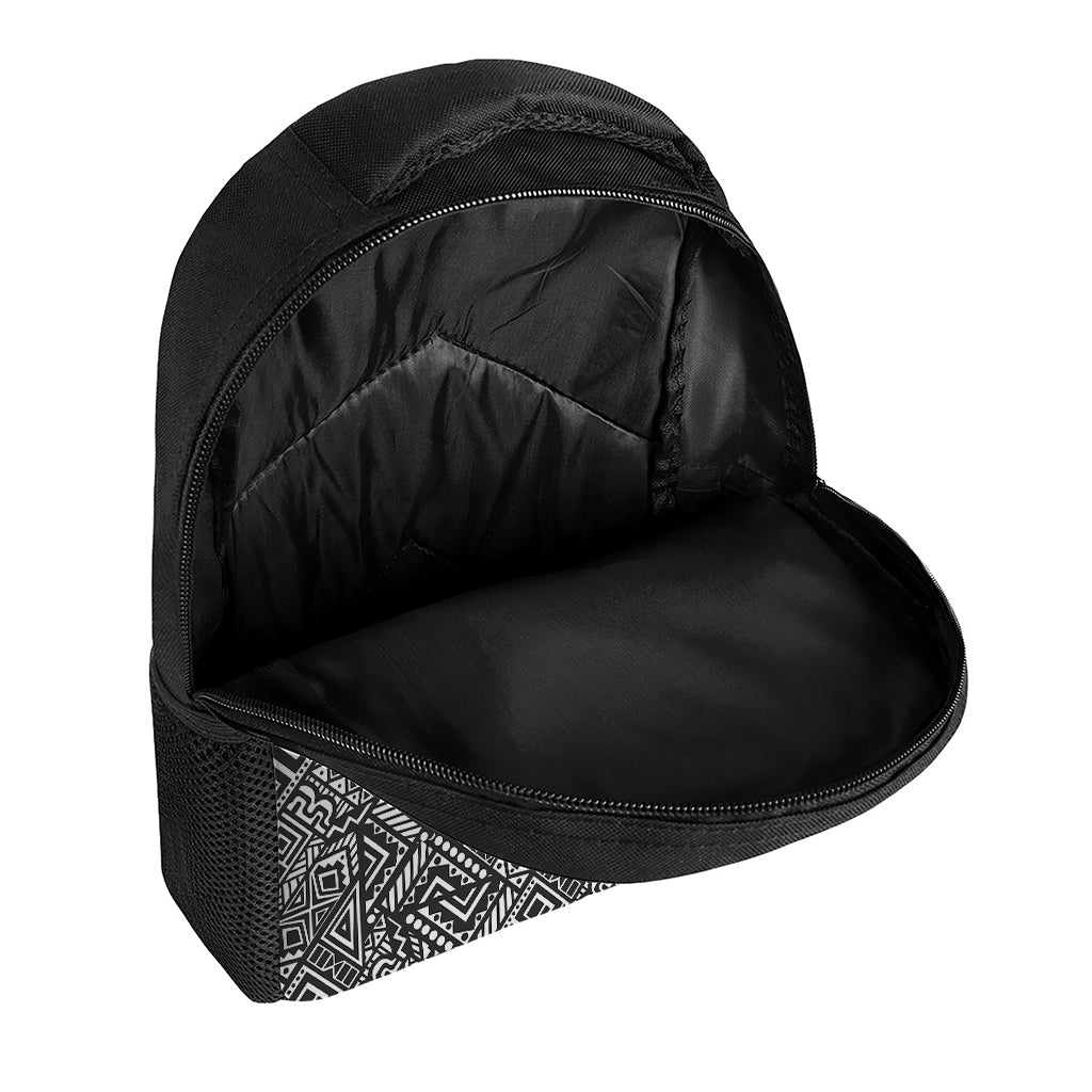 Black And White African Tribal Print Casual Backpack