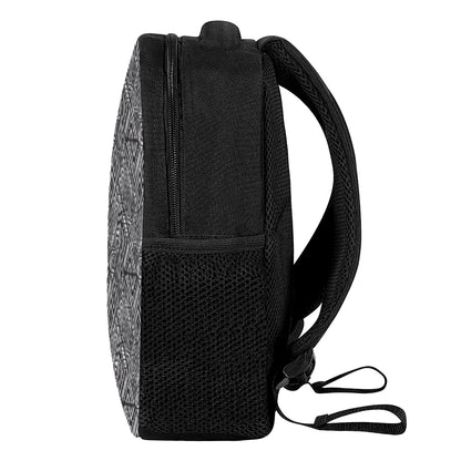 Black And White African Tribal Print Casual Backpack