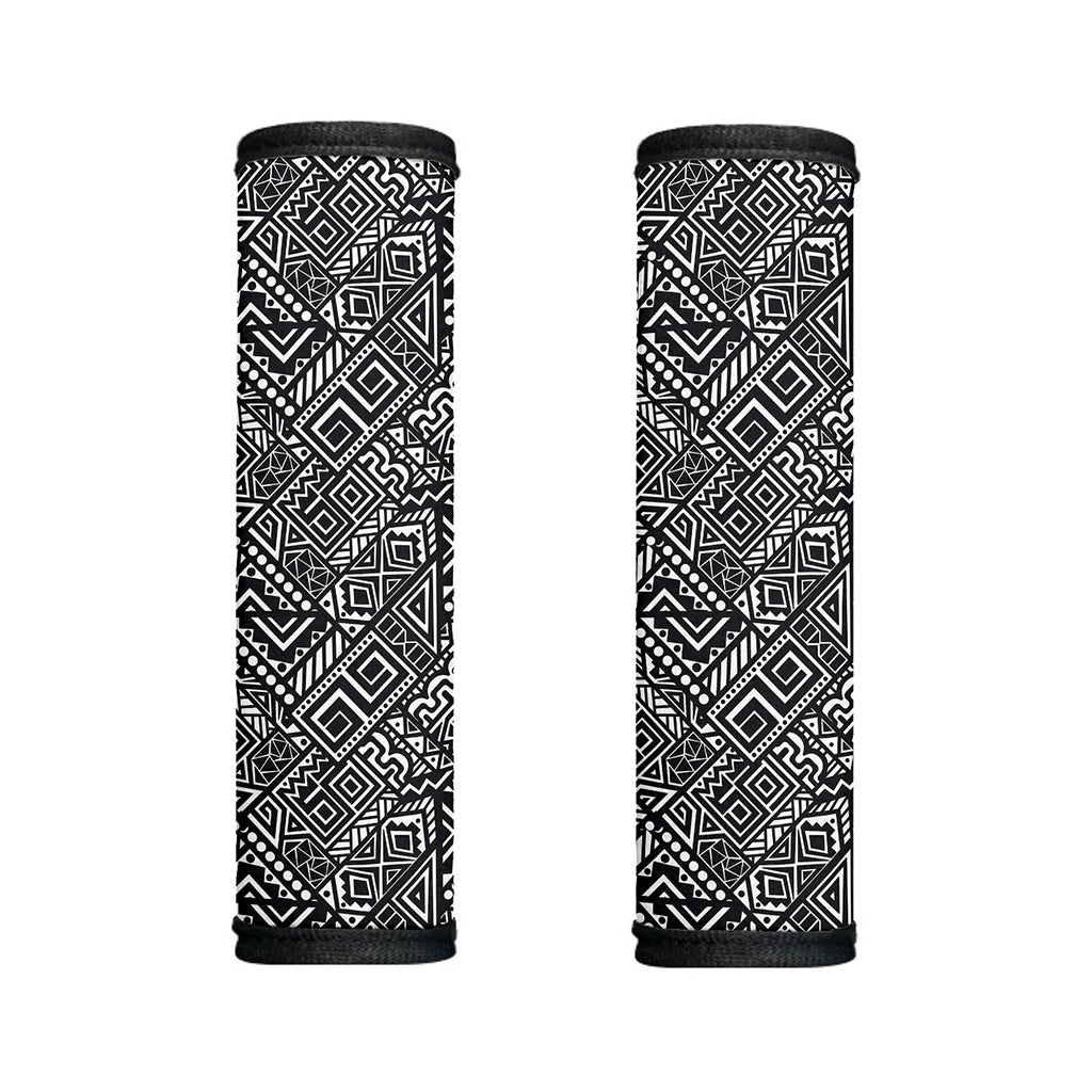 Black And White African Tribal Print Handle Covers