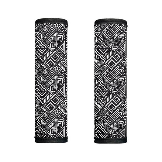 Black And White African Tribal Print Handle Covers