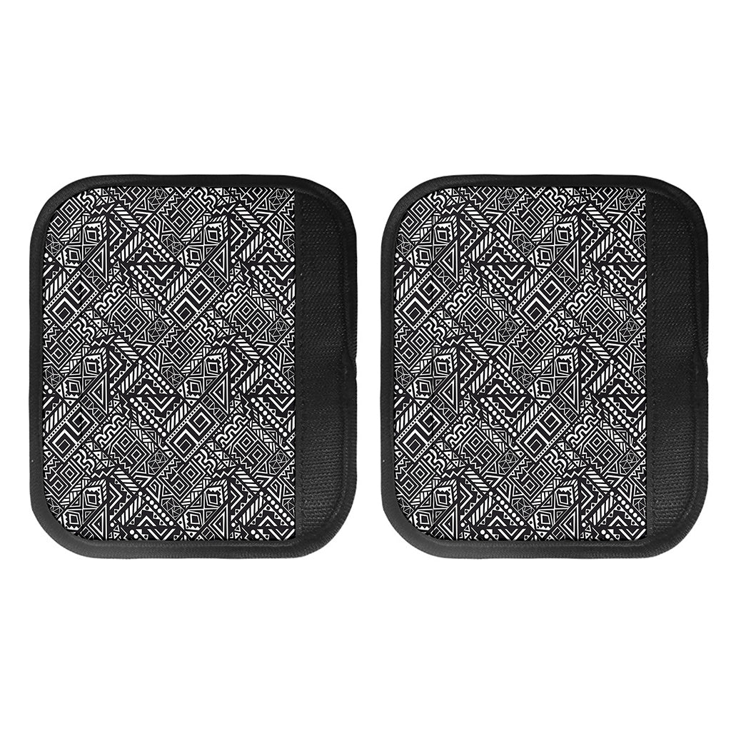 Black And White African Tribal Print Handle Covers