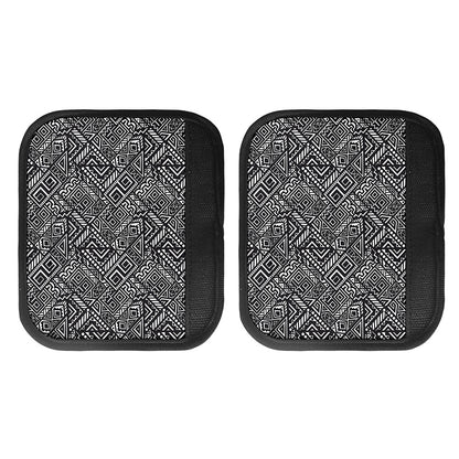 Black And White African Tribal Print Handle Covers