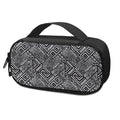 Black And White African Tribal Print Portable Cooler Travel Case