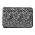 Black And White African Tribal Print Kitchen Mat