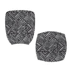 Black And White African Tribal Print Office Chair Cover