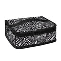 Black And White African Tribal Print Small Lunch Bag