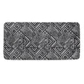 Black And White African Tribal Print Towel