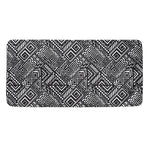 Black And White African Tribal Print Towel
