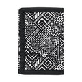 Black And White African Tribal Print Trifold Wallet