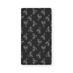 Black And White Alien Print Baby Crib Sheet