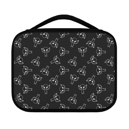Black And White Alien Print Classic Bible Case