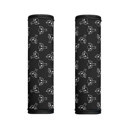 Black And White Alien Print Handle Covers