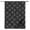 Black And White Alien Print House Flag