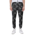 Black And White Alien Print Joggers