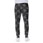 Black And White Alien Print Scuba Joggers