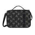 Black And White Alien Print Shoulder Strap Bible Bag