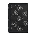 Black And White Alien Print Trifold Wallet