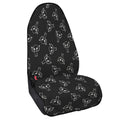 Black And White Alien Print Waterproof Car Seat Cover