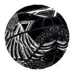 Black And White All Seeing Eye Print Basketball