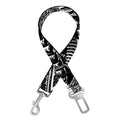 Black And White All Seeing Eye Print Dog Seat Belt