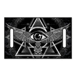 Black And White All Seeing Eye Print Golf Cart Seat Cover