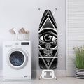 Black And White All Seeing Eye Print Ironing Board Cover