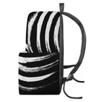 Black And White American Flag Print Backpack