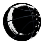 Black And White American Flag Print Basketball