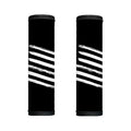 Black And White American Flag Print Handle Covers