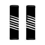 Black And White American Flag Print Handle Covers