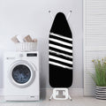 Black And White American Flag Print Ironing Board Cover