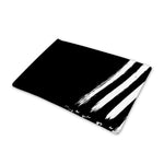 Black And White American Flag Print Pet Cooling Mat Cover