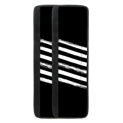 Black And White American Flag Print Refrigerator Handle Covers