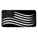 Black And White American Flag Print Towel