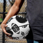 Black And White American Football Print Basketball
