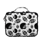 Black And White American Football Print Briefcase Bible Bag
