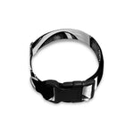 Black And White American Football Print Dog Collar