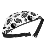 Black And White American Football Print Fanny Pack