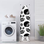 Black And White American Football Print Ironing Board Cover