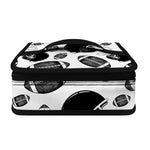 Black And White American Football Print Small Lunch Bag
