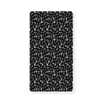 Black And White Anchor Pattern Print Baby Crib Sheet